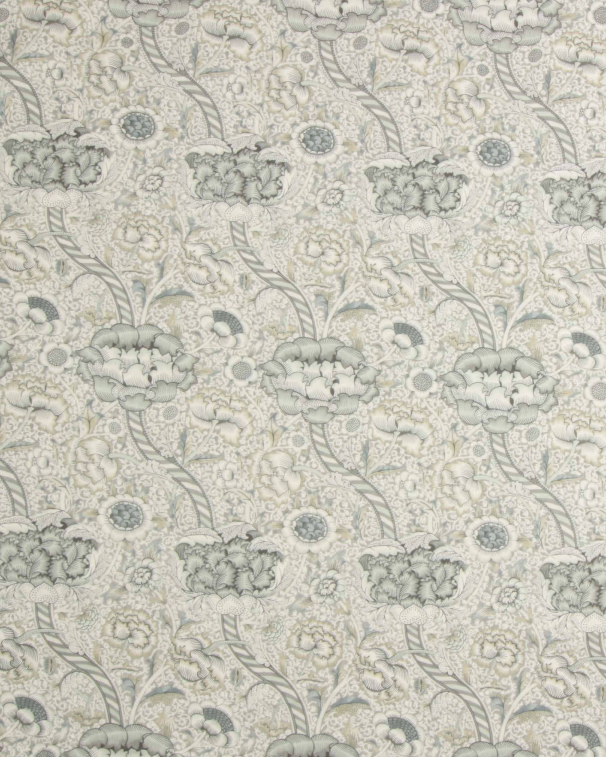 Pure Wandle, grå - William Morris - 100% Bomuld