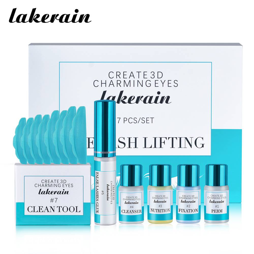 Iconsign Private Label Wholesale Professional Lash Lift Eyelash Perming Kit Silicone Pads Glue Shield Lash Lift Kit