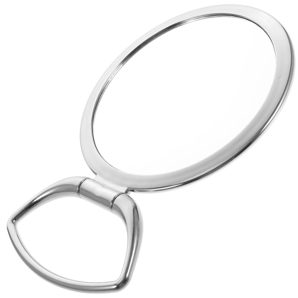 Förstoringshandmirror Dubbelsidig Vikbar Skrivbordsmakeupmirror