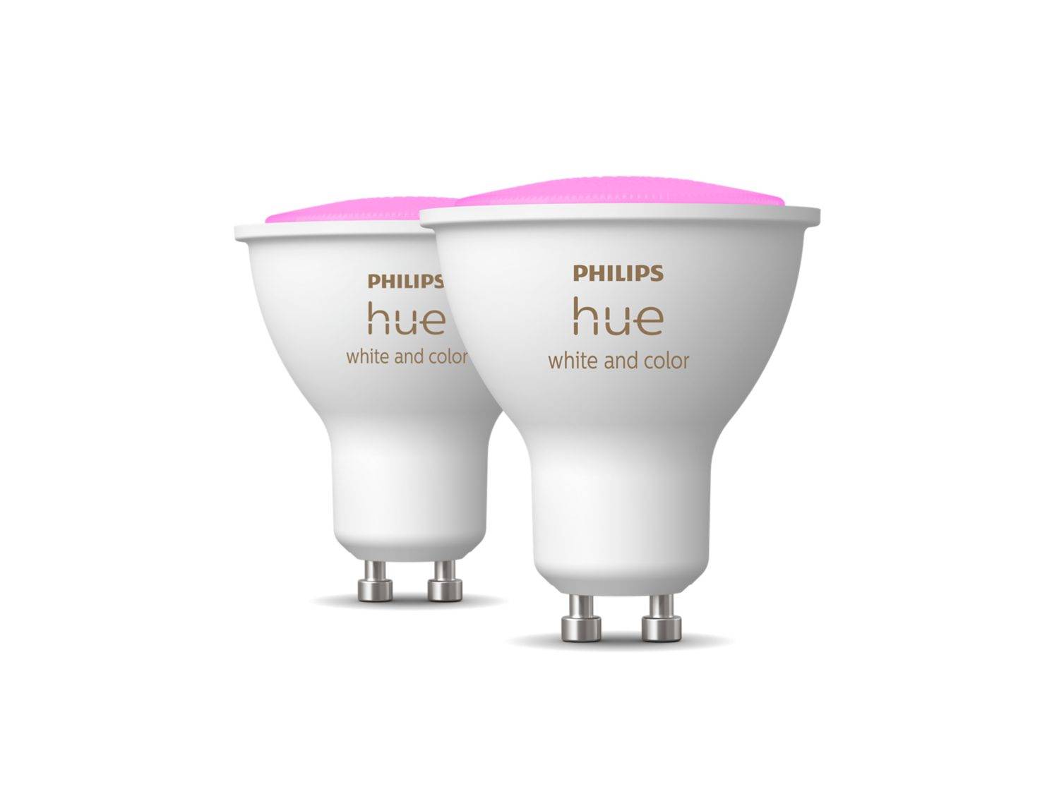 Philips Hue White And Color Ambiance - 2-pak - Gu10 - 350lm