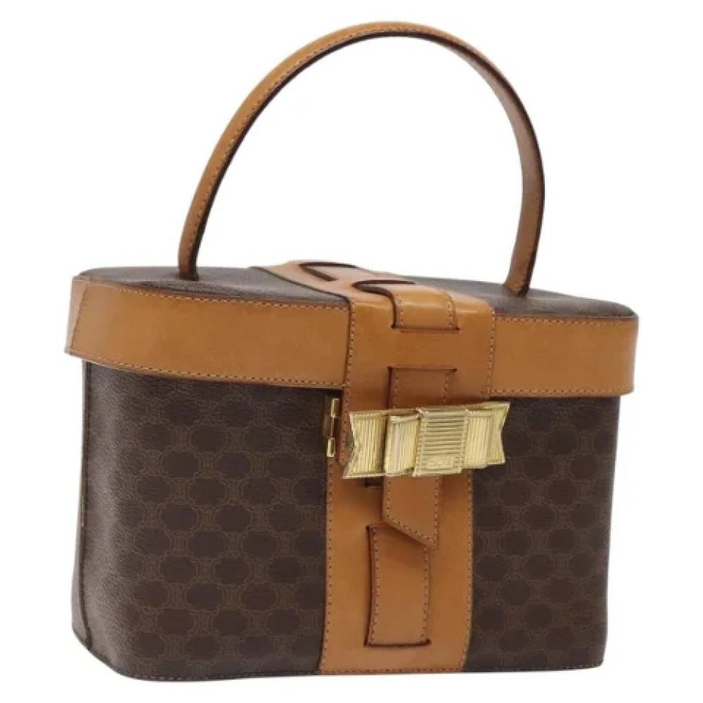 Celine Vintage Pre-owned Laeder celine-tasker - Vintage - Dame - Brun - ONE SIZE - Uld