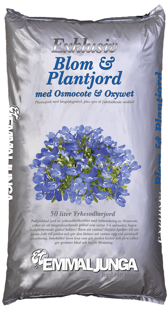 Blom & Plantjord Osmocote Pall 50L 39st