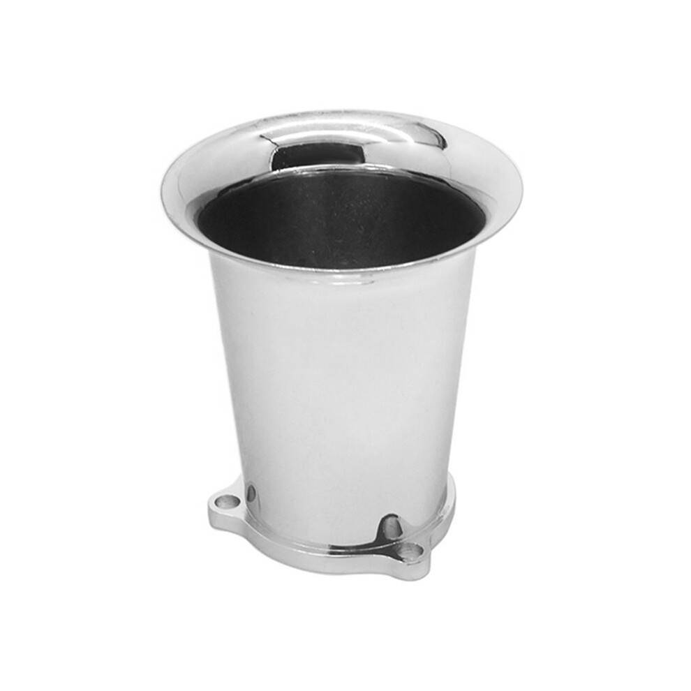 Air Filter Interface Cup Horn Velocity Stack Billet Aluminum Velocity Stack for Chrome Cv Carburetor