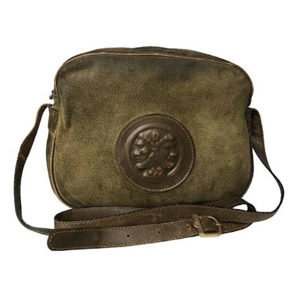 Fendi Vintage Pre-owned Vintage Cross Body Taske - Vintage - Dame - Grøn - ONE SIZE - Læder