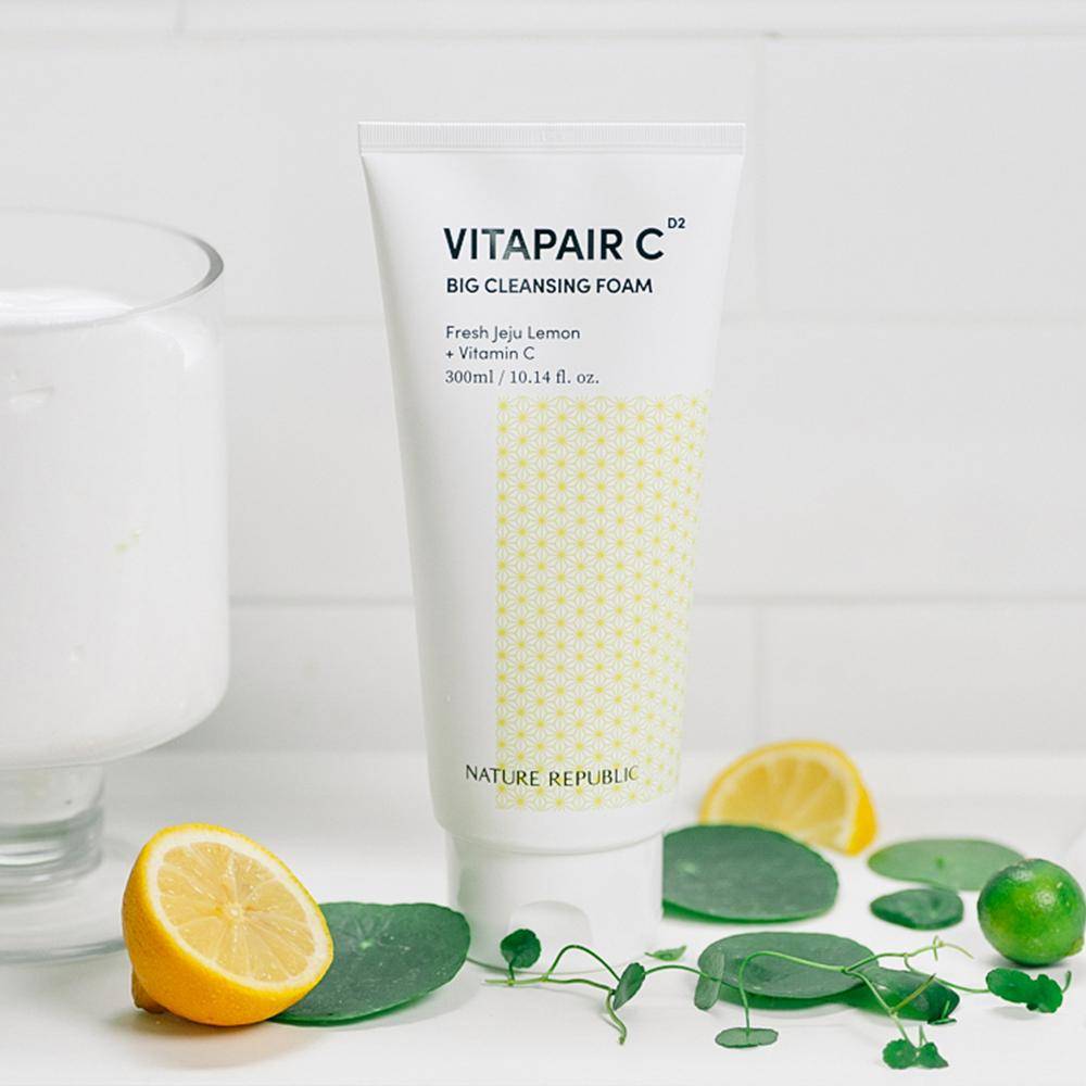 NATURE REPUBLIC Vitapair C Stor Skummande Rengöring (300 ml)