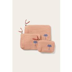 Ellos Home - Makeup taske / toilettaske Candela Peached - Rosa - 21X30
