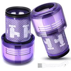 KNOWOM filter för Dyson V12 Detect Slim dammsugare, tvättbara ersättningsfilter för Dyson V12 Slim Absolute, ersättningsdel 971517-01, 2-pack