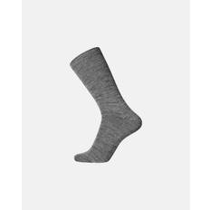 Str�mper "twin no elastic" | Bomuld/uld | Lys gr�