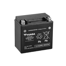 Yuasa Mc batteri YTX14L-BS MF AGM 12v 12,6 Ah