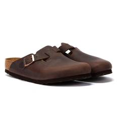 Birkenstock Boston Habana Oiled Nubuck Clogs - EU 40 Regular