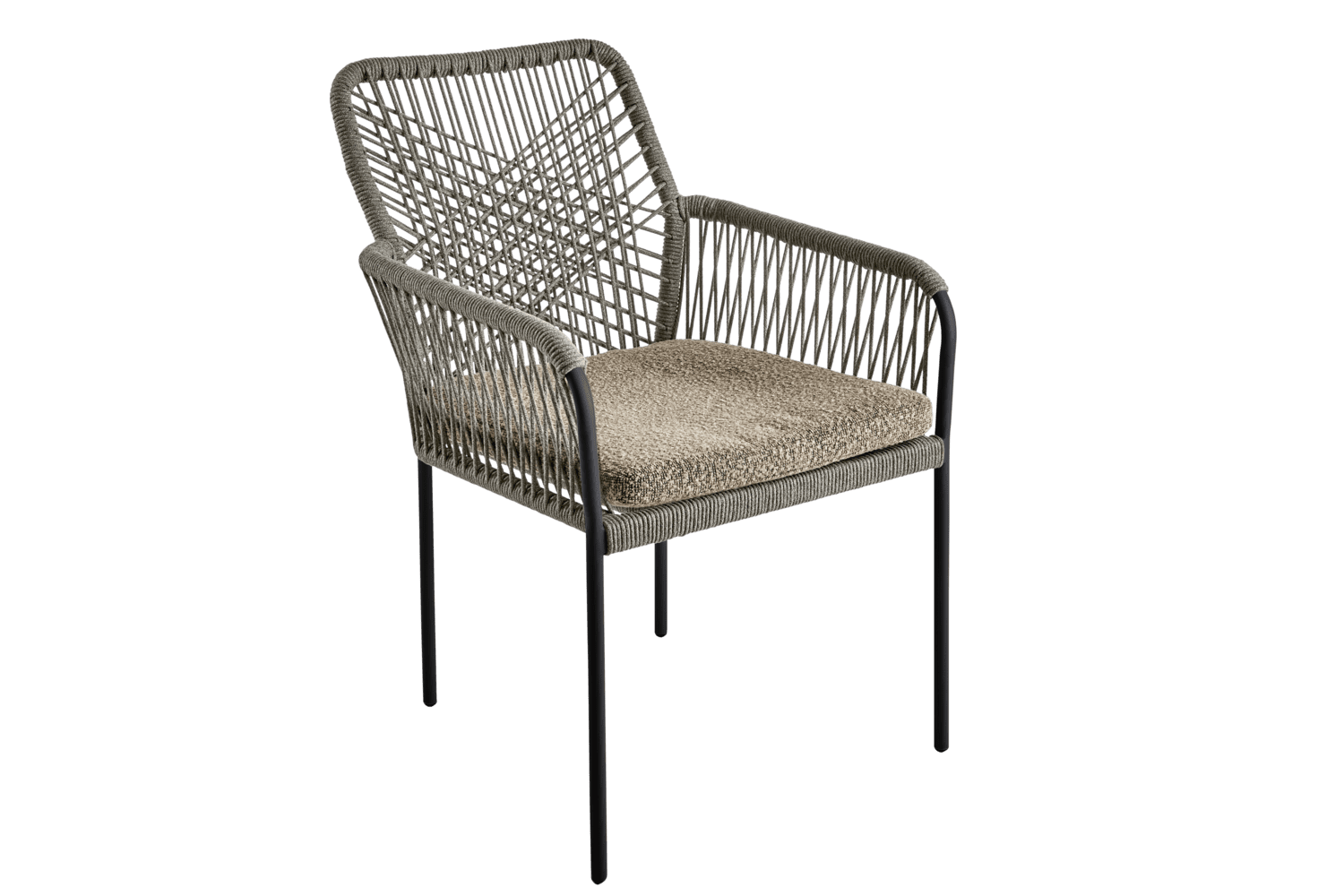Brafab - Vira karmstol Mud Brown/Svart