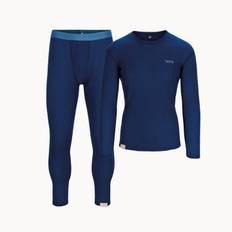 Skiundertøj - Baselayer Bambus - Blå - mand - XL