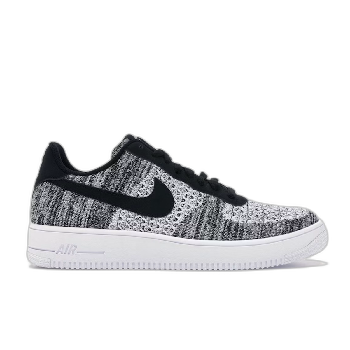 Nike Air Force 1 Flyknit 2 Black Pure Platinum