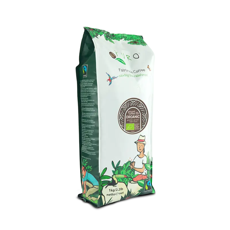 Puro Organic Dark Roast Filterkaffe - 9 kg..