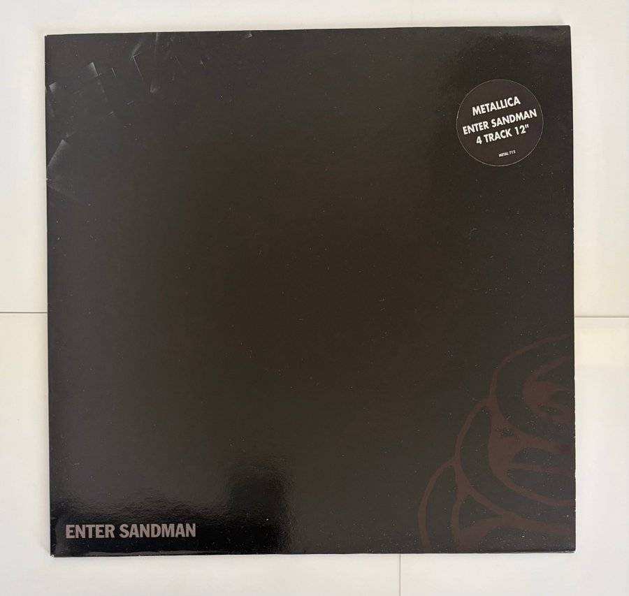 Metallica - Enter Sandman 4 Track 12" Vinyl