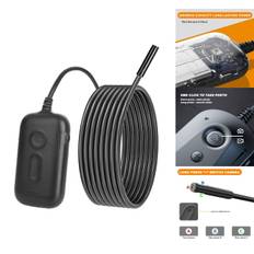 Inspektionskamera WiFi 8mm borekamera med 10m kabel til rørinspektion