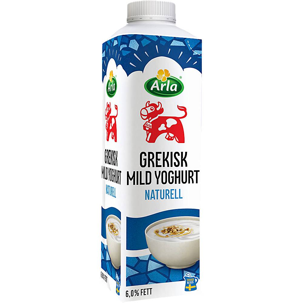Mild Grekisk Yoghurt Naturell 6%
