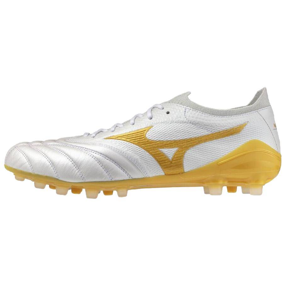 Mizuno Morelia Neo 4 Beta Japan Bekväm Mjuk AG (Korta gummidubbar) Andningsbara Lätta Fotbollsskor Unisex fotbollsskor P1GA264150 42.5