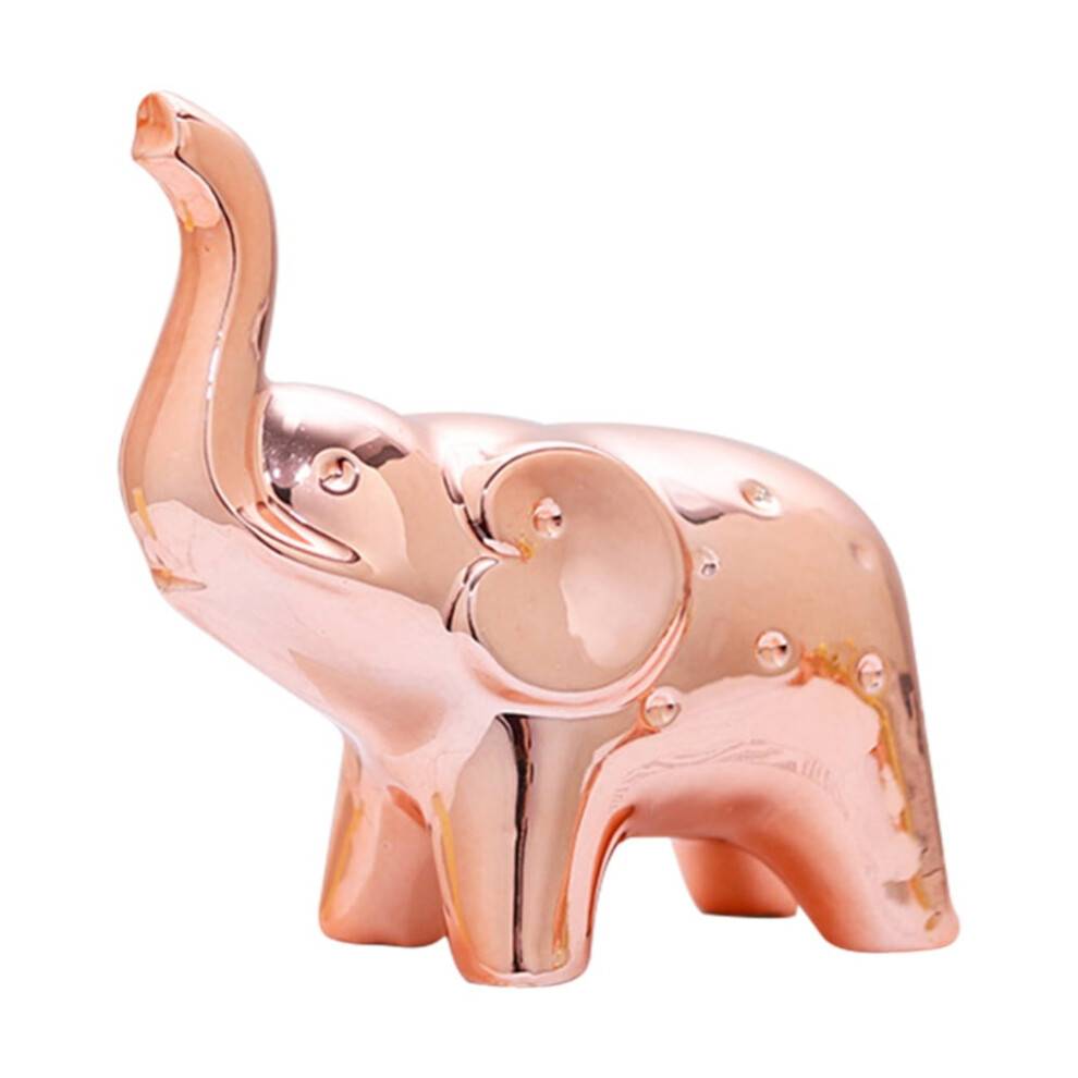 Keramisk elefantstatue dekoration hylde stue soveværelse keramisk elefantstatue elefant boligindretning