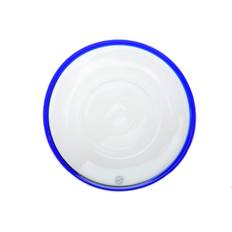 Bergdala Hyttan - Blå Kant - 6 st Assietter Design