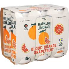 Swedish Tonic Lemonad Blodapelsin & Grapefrukt 6-pack