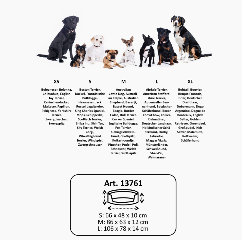 Hundeseng Anam Cara oval str. small.
