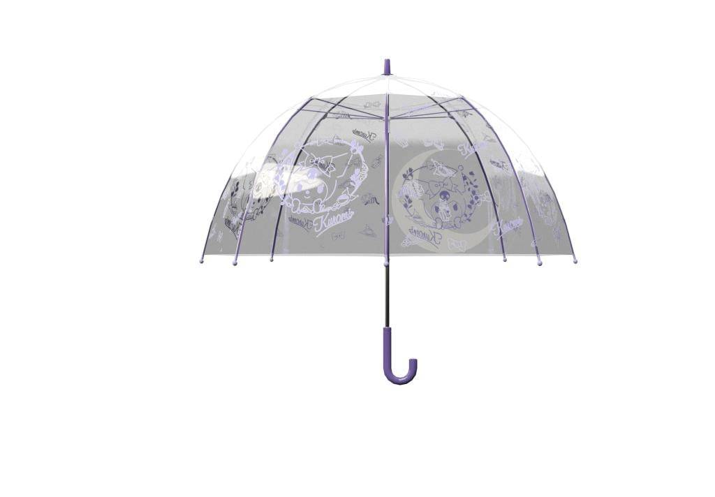 Umbrella Kuromi Manual Transparent 57cm