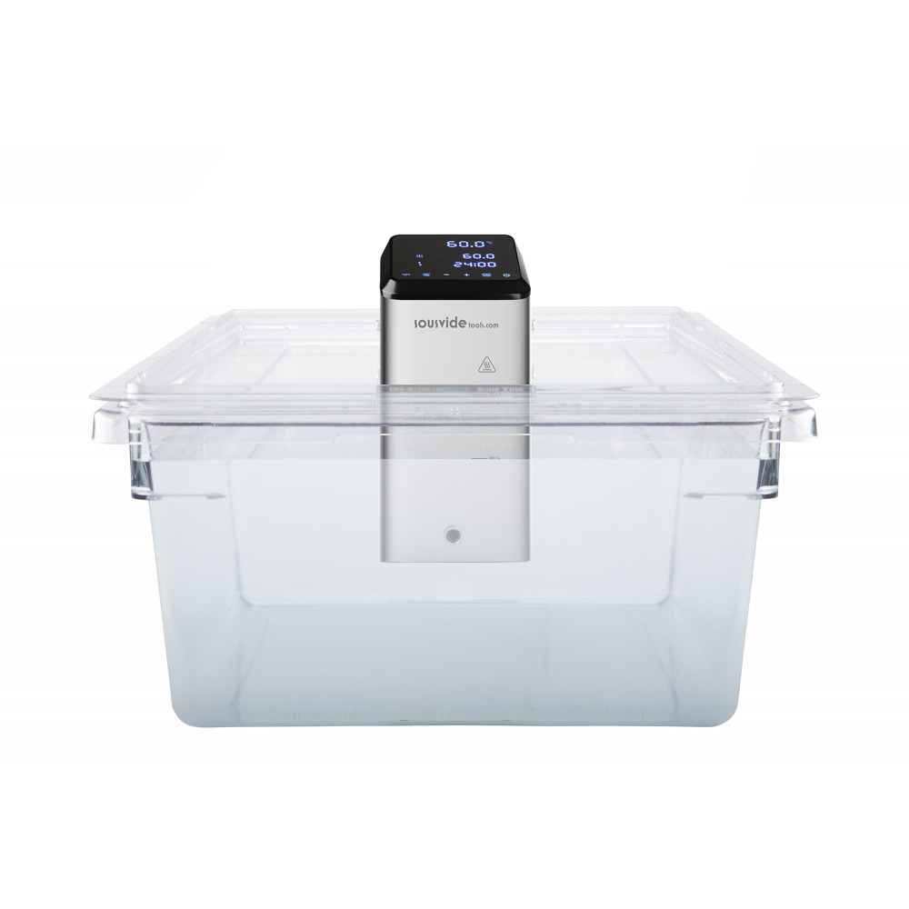 Sous Vide kar 56 liter m. låg til iVide Pro Thermal SousVide Cirkulator