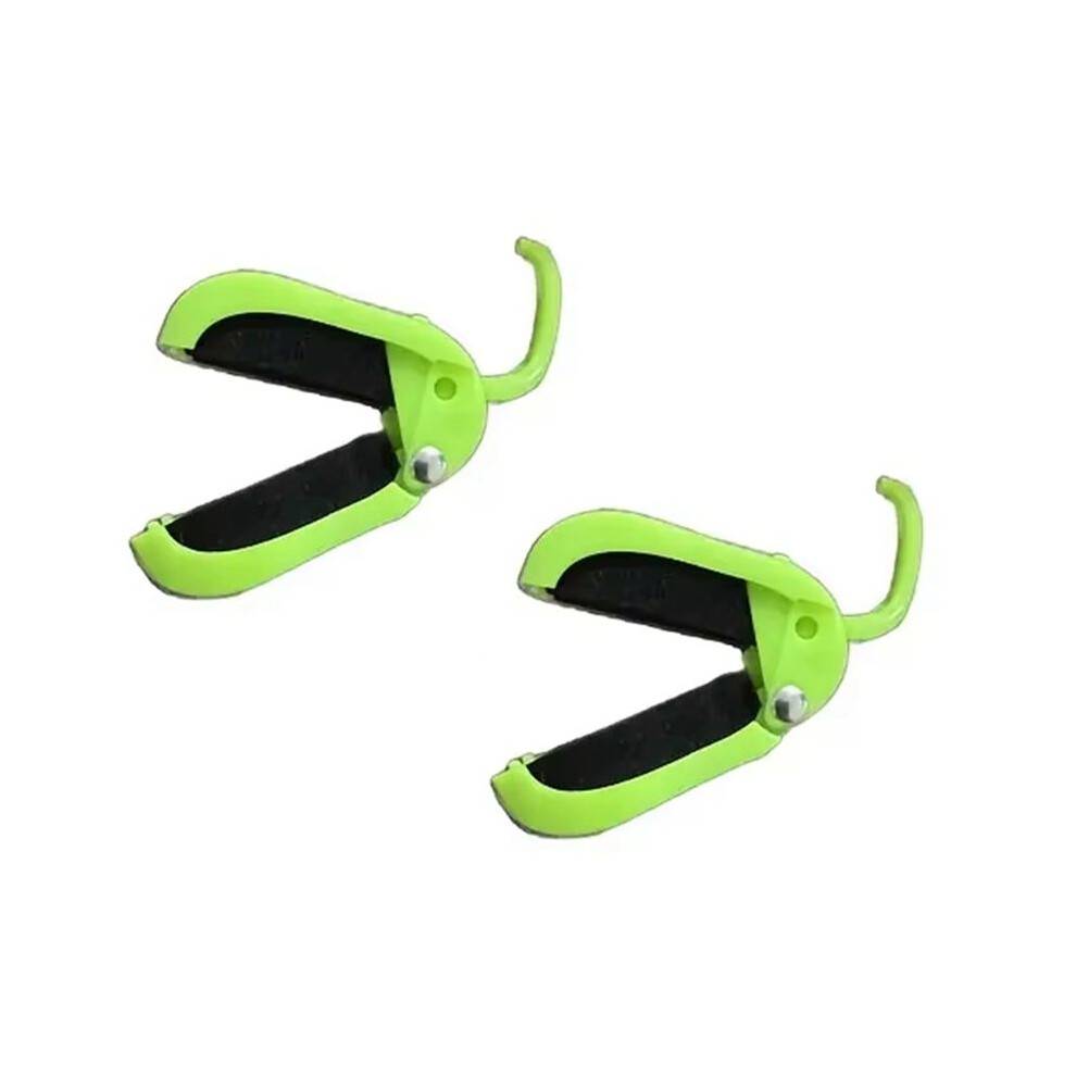 2pcs Fishing Rod Clip Multifunctional Auto Fixed Fish Poles Holder for Freshwater Rods, Secure Grip Tackle Organizer,C