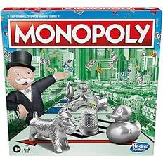 Monopoly Game, Family Board Game for 2 to 6 Players, Monopoly Board Game for Kids Ages 8 and Up, Includes Fan Vote Community Chest Cards, Package May Vary