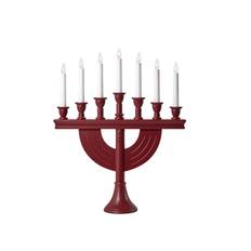 Markslöjd Torpa adventljusstake röd 53 cm