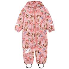 CeLaVi Softshelloverall - Peach Blossom m. Tryck - CeLaVi - 3 år (98) - Softshell