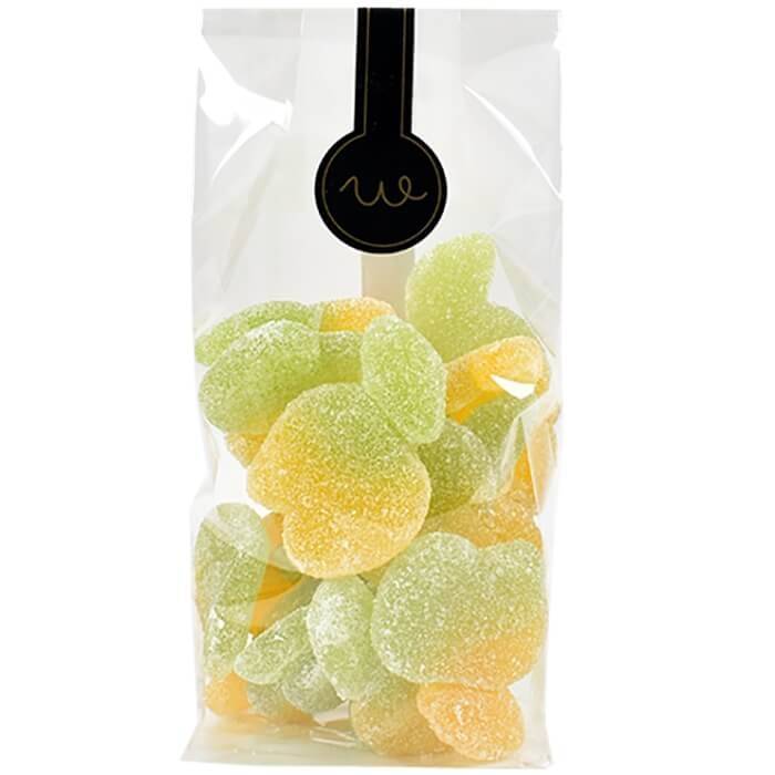 Chokoladelakridskugler med lakridspulver - pose fra Walldelux.dk