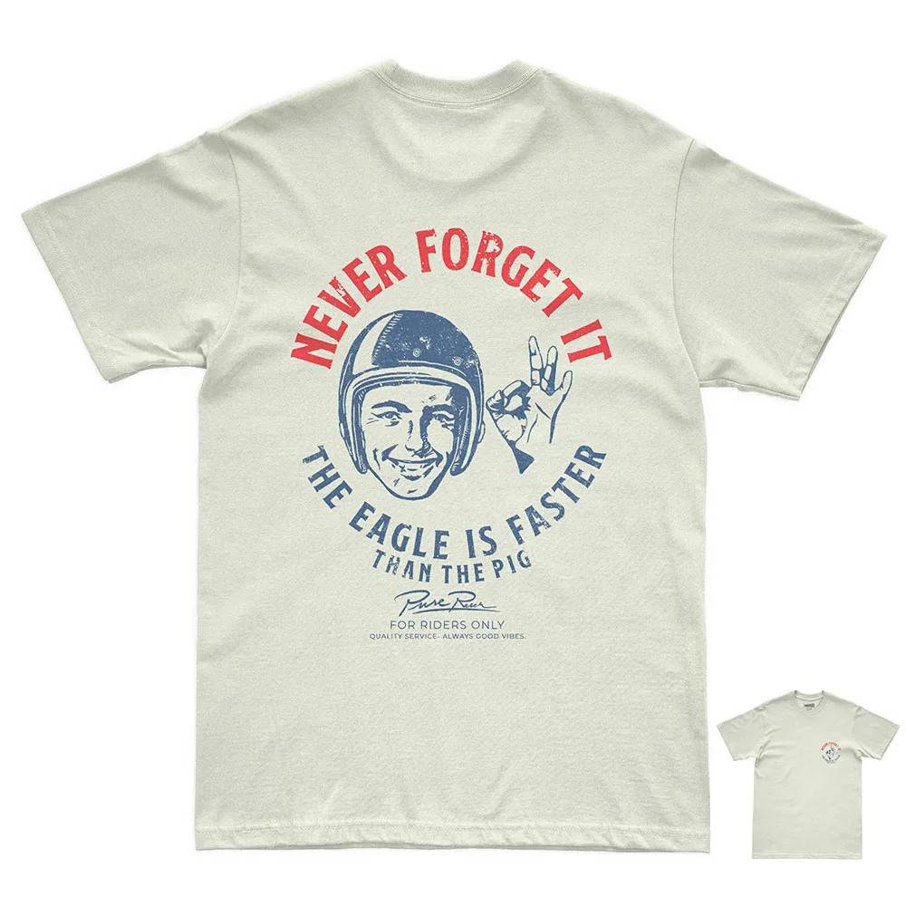 Pure Racer Never Forget It T-shirt Med Korte ærmer