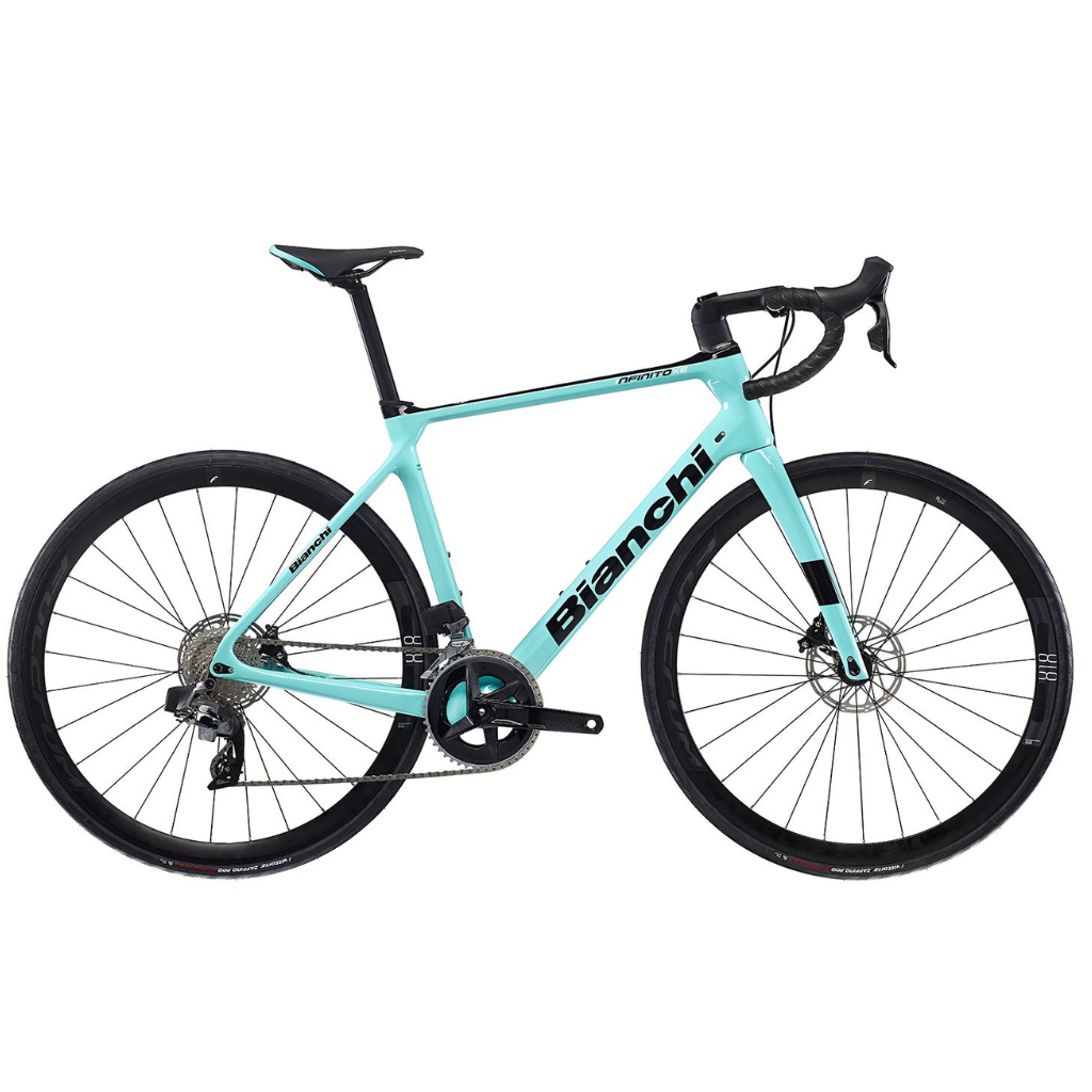 Bianchi Infinito XE 2023 - Sram Rival eTap AXS 2x12sp - Fulcrum Racing 818 - 010 / 50 / Celeste (50)
