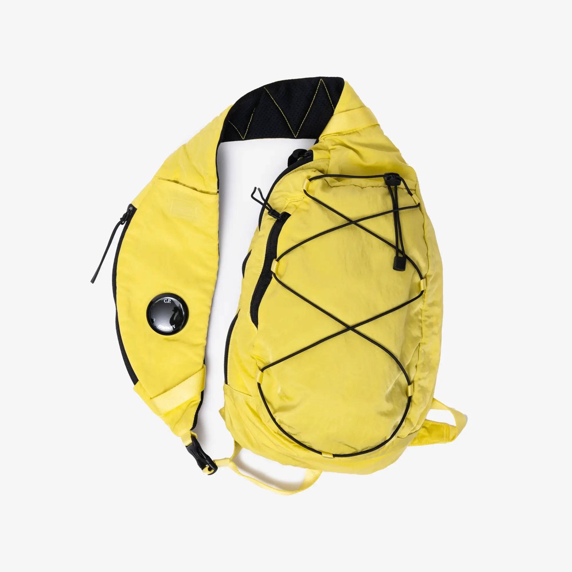 Nylon B Lens Crossbody Backpack - OS / Green Sheen