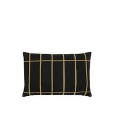 Marimekko - Tiiliskivi Cushion Cover 40X60 Caviar, Gold - Prydnadskuddar och kuddfodral - Brun