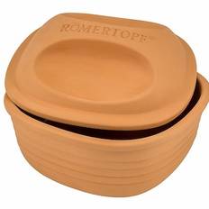 Römertopf Lergryta Multigryta Square kvadratisk 4 personer 2 kg 2 liter Glaserad