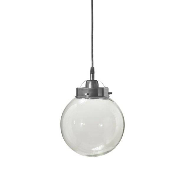 Taklampa Normandy, antiksilver, fler storlekar - Pr Home (Välj storlek: Ø 20 cm)