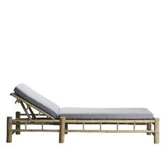 BAMBOO SUNBED | GREY MATTRESS