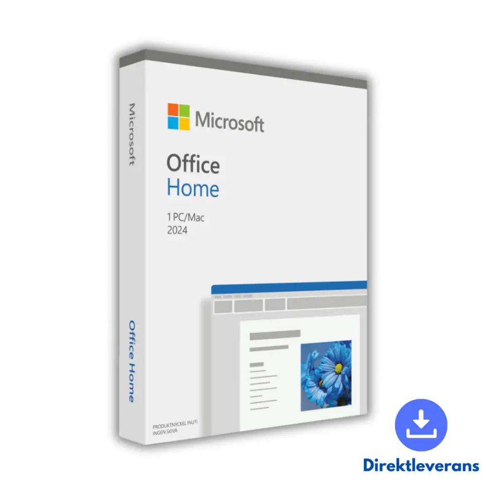 Microsoft Office Home 2024 | PC/MAC | Alla Språk - Aktivera Direkt