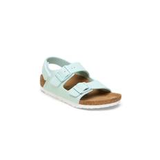 Birkenstock Kids - Milano HL sandaler - barn - mocka/kanvas/gummi - 28 - Grön