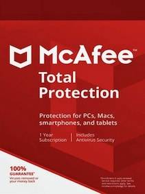 McAfee Total Protection (PC, Android, Mac, iOS) (6 Devices, 1 Year) - McAfee Key - GLOBAL