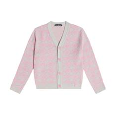 Acne Studios Kids Jacquard wool and cotton cardigan