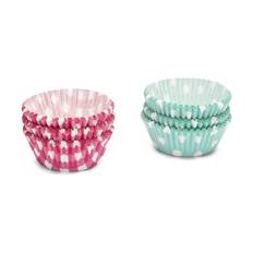 Patisse Muffinforme - Til 200 stk. - Papir - Lyserød/turkis