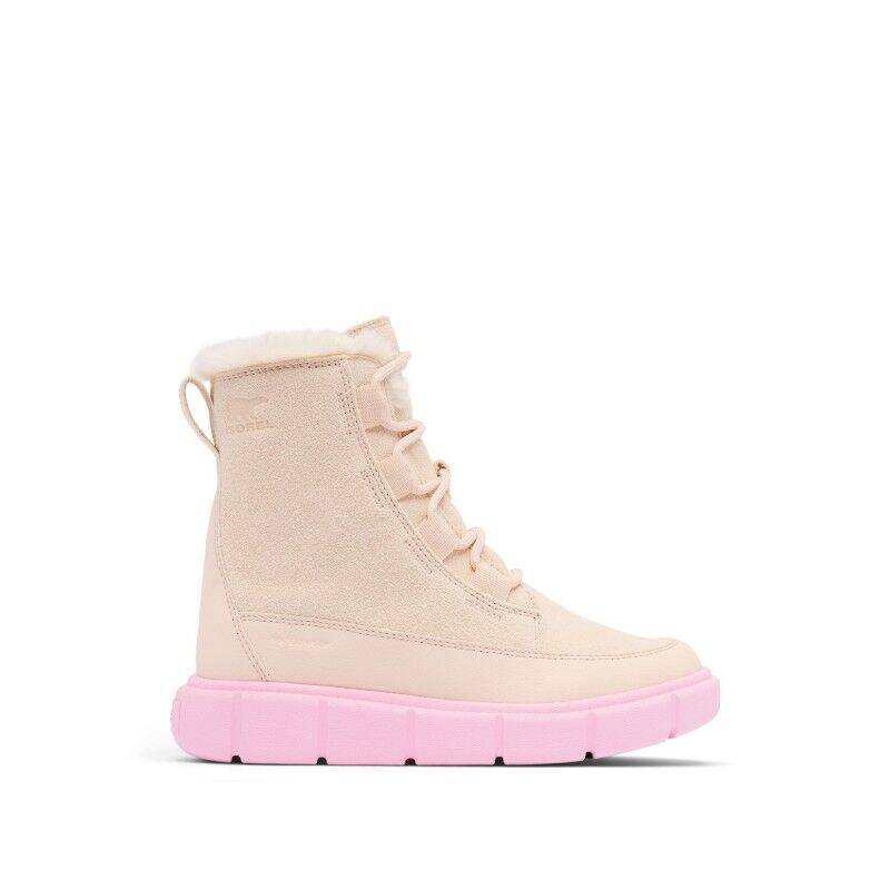 Sorel Childrens Sorel Explorer™ III Lace WP - Vinterkängor - Børn Pearlescent / Pink Flare 25