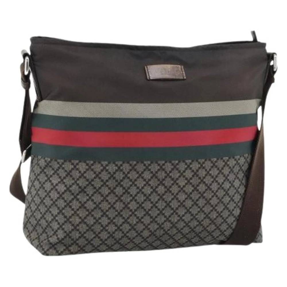 Gucci Vintage Pre-owned Vintage Skuldertaske - Vintage - Dame - Flerfarvet - ONE SIZE - Uld