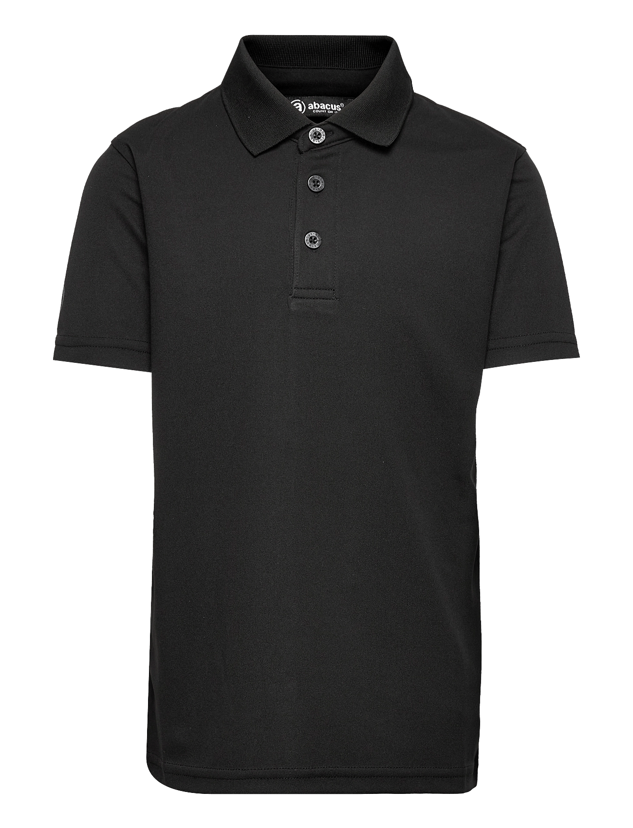 Abacus Jr Cray Drycool Polo - Black - 140