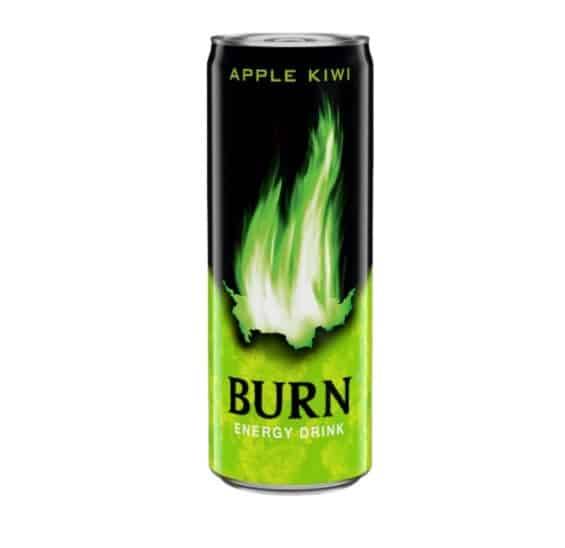 Burn Energy Apple & Kiwi 12 x 250 ml