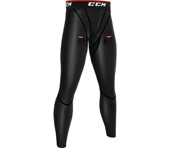 Compression Jock Jr hockeybyxor, Black, Barn, S/130